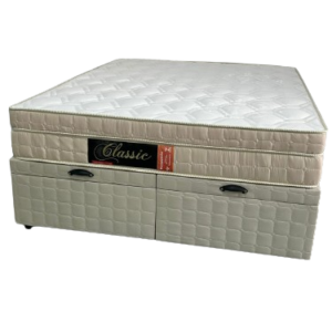 Cama Baú Queen Size 1,58 x 1,98 x 28 molas ensacadas Classic